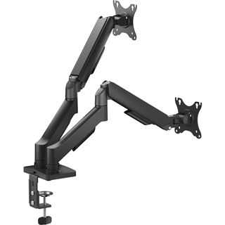 Equip Tischhalterung 17"-32"/2TFT 360? Gasfeder 9Kg schwarz