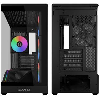 Lian Li VECTOR V100 MINI PC-Geh&auml;use, Micro-ATX, Tempered Glass -