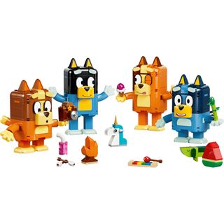 LEGO Bluey 11217 Blueys Familie aus Steinen