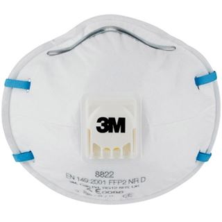 3M Atemschutzmasken Cool Flow&Ouml; 8822 FFP2 NR D DIN EN 149:2001,