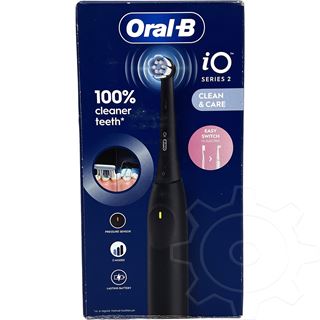 Oral-B iO2 Serie 2 Night Black, Elektrische Zahnb&uuml;rste (schwarz)