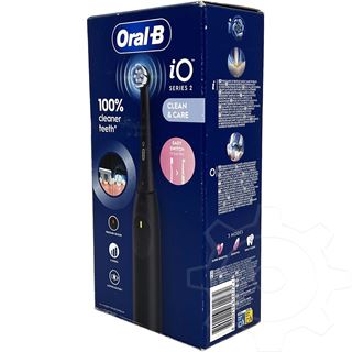 Oral-B iO2 Serie 2 Night Black, Elektrische Zahnb&uuml;rste (schwarz)