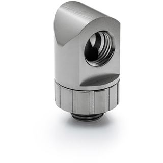 BitsPower Artemis 90 Grad Fitting - drehbar, platinum grau