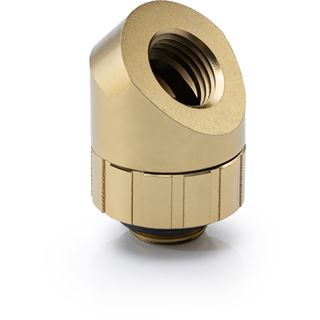 BitsPower Artemis 45 Grad Fitting - drehbar, stardust gold