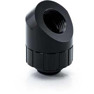 BitsPower Artemis 45 Grad Fitting - drehbar, matt schwarz