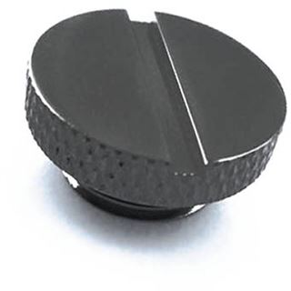 XSPC Verschlussstopfen G1/4 Zoll AG - chrome schwarz