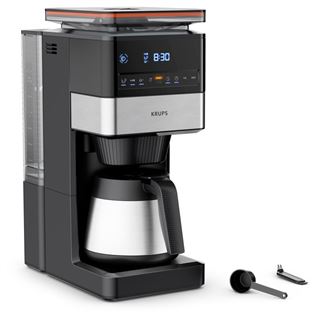 Krups Grind Aroma XL KT8428 mit Mahlwerk (schwarz/edelstahl,