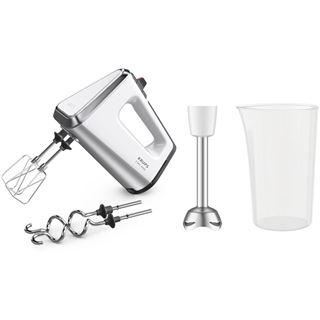 Krups Handmixer 3Mix 9000 GN9121 (wei&szlig;/silber, 750 Watt, mit