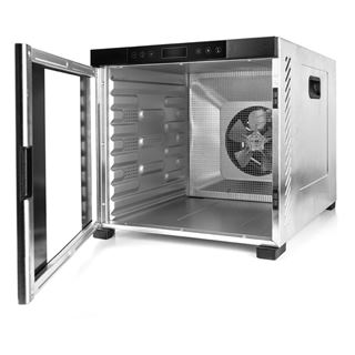 Rommelsbacher D&ouml;rrautomat DA 1050 edelstahl/schwarz 1.100 Watt