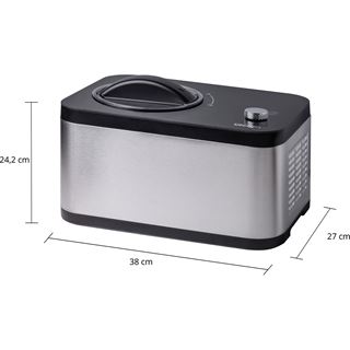 Unold 2-in-1 Eismaschine & Joghurtbereiter EVA120 Watt