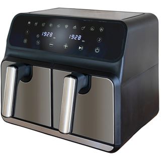 Unold Hei&szlig;luftfritteuse 58685 Doppelkammer Twin Zone