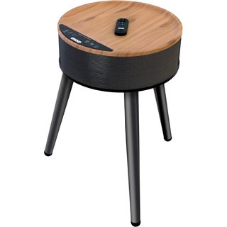 Unold Heizl&uuml;ftertisch Henry schwarz/holz 2.000 Watt