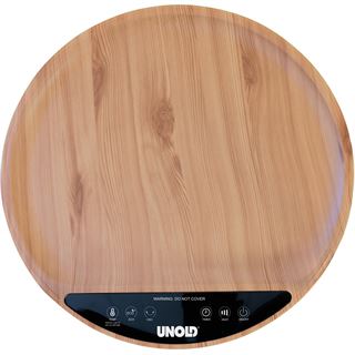 Unold Heizl&uuml;ftertisch Henry schwarz/holz 2.000 Watt