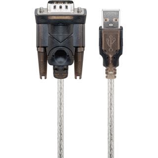 goobay USB 2.0 A/D-SUB Kabel 1,5 m hellgrau, 1 St.