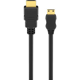 (&euro;6,90*/1m) 1.00m goobay HDMI Anschlusskabel HDMI Typ A Stecker