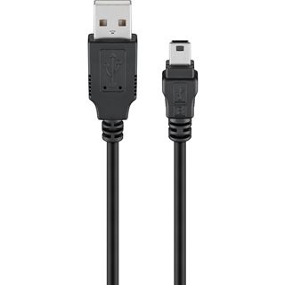 (&euro;2,17*/1m) 1.80m goobay USB2.0 Lade- und Datenkabel USB 2.0 A