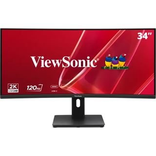 34" (86,36cm) ViewSonic VA3420C-2 schwarz 3440x1440