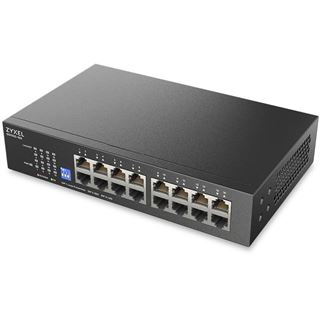 Zyxel GS1100-16S 16-Port Gigabit Unmanaged Switch,DIP-Sektor