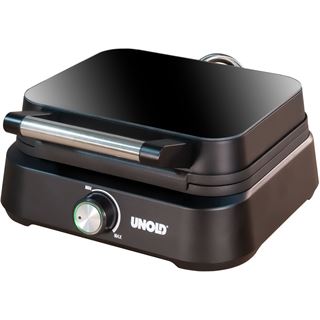 Unold Belgisches Waffeleisen Br&uuml;ssel (schwarz, 1.500 Watt)