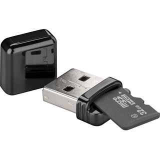 goobay microSD-Kartenleser schwarz