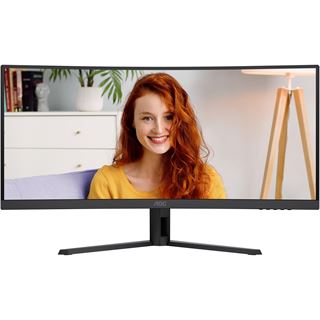 34" (86,36cm) AOC CU34B3E schwarz 3440x1440 1xDisplayPort 1.4 /