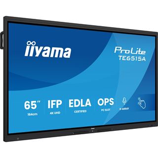 65" (165,10cm) iiyama ProLite TE6515A-B2AG schwarz 3840x2160 1x