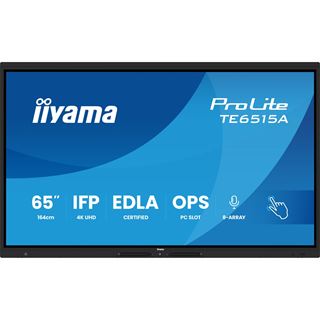 65" (165,10cm) iiyama ProLite TE6515A-B2AG schwarz 3840x2160 1x