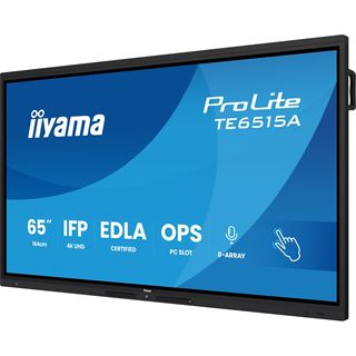 65" (165,10cm) iiyama ProLite TE6515A-B2AG schwarz 3840x2160 1x