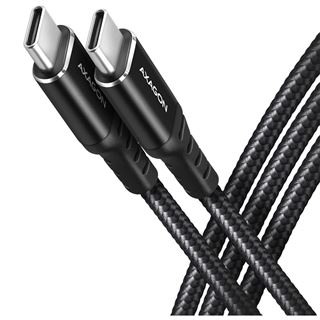 (&euro;4,45*/1m) 2.00m Axagon USB-C Lade- und Datenkabel