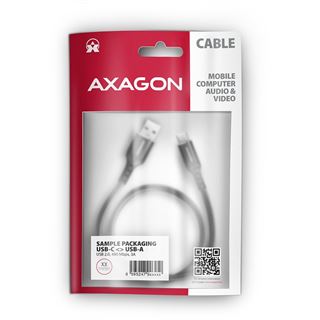 (&euro;5,27*/1m) 1.50m Axagon USB-C Lade- und Datenkabel