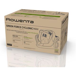Rowenta Green Force Cyclonic Max RO7B12 (schwarz/t&uuml;rkis)