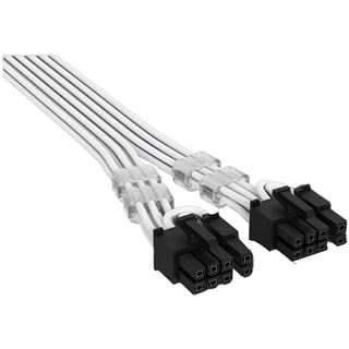 (&euro;15,23*/1m) 0.65m Corsair Stromkabel Premium 12V-2x6 auf 2x6+2