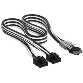 (&euro;24,46*/1m) 0.65m Corsair Stromkabel Anschluss Premium 12V-2x6