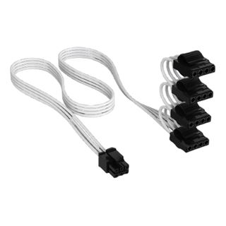 (&euro;10,53*/1m) 0.75m Corsair Stromkabel 6pol Stecker auf 4xMolex
