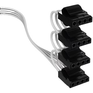 (&euro;10,53*/1m) 0.75m Corsair Stromkabel 6pol Stecker auf 4xMolex