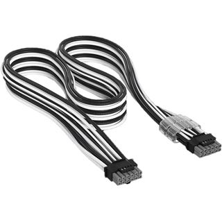 (&euro;26,00*/1m) 0.65m Corsair Stromkabel Premium 12V-2x6 auf