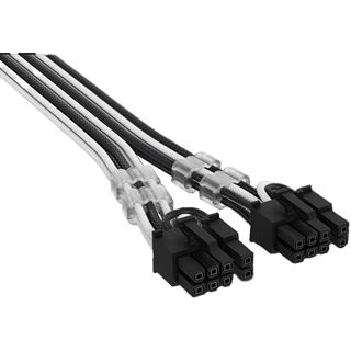 (&euro;26,00*/1m) 0.65m Corsair Stromkabel Premium 12V-2x6 auf 2x6+2