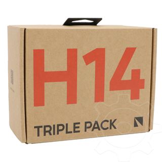 140x140x30mm HAVN H14 PWM L&uuml;fter - 3er-Pack, schwarz