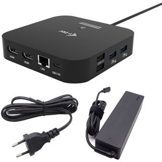 I-TEC USB-C 2X HDMI DOCK 100W PD 100W + I-TEC CHARGER 100W