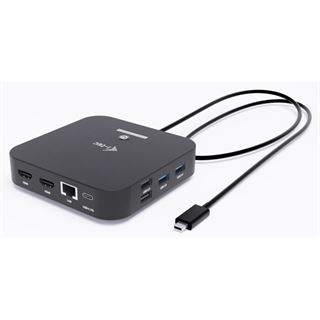 I-TEC USB-C 2X HDMI DOCK 100W PD 100W + I-TEC CHARGER 100W