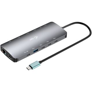 I-TEC USB-C NANO 3X LCD DOCK 2X HDMI 1X USB-C VIDEO PD 140W inkl.