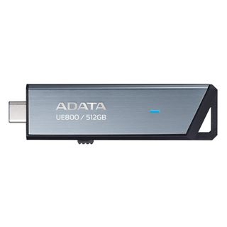 512GB ADATA UE800 (aluminium (geb&uuml;rstet), USB-C 3.2 (10 Gbit/s))