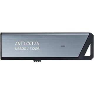 512GB ADATA UE800 (aluminium (geb&uuml;rstet), USB-C 3.2 (10 Gbit/s))