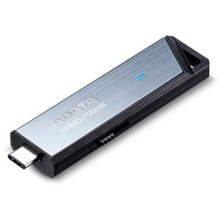 512GB ADATA UE800 (aluminium (geb&uuml;rstet), USB-C 3.2 (10 Gbit/s))
