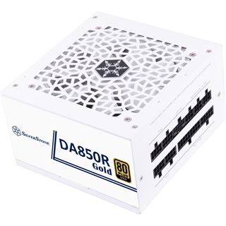 850 Watt Silverstone Decathlon 850R Gold wei&szlig; Modular 80+ Gold