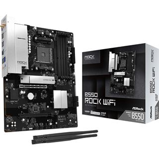 ASRock B550 ROCK WiFi AM4 DDR4 90-MXBV20-A0UAYZ retail