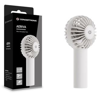 CONCEPTRONIC Aeriva Ventilator Mini Tragbar USB-C->USB-A 3-Gang