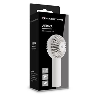 CONCEPTRONIC Aeriva Ventilator Mini Tragbar USB-C->USB-A 3-Gang