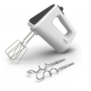 Krups Handmixer 3Mix 4000 GN4001 (wei&szlig;/grau, 450 Watt)