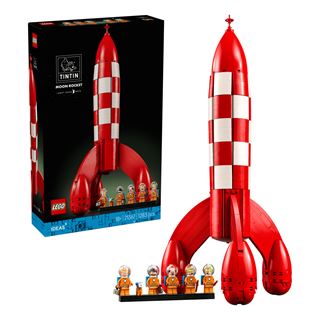 LEGO Ideas Die Mondrakete von Tintin 21367